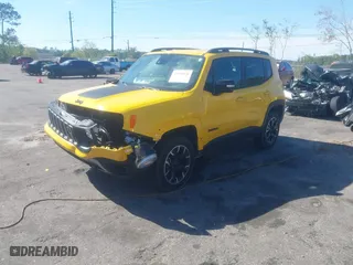 2023 Jeep Renegade Upland with VIN ZACNJDB11PPP58351, listed as a IAAI auction lot 41890948 with 34,453 mi miles. Bid and sale history available at carsss.com. Image 2.