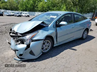 2018 Toyota Prius Two with VIN JTDKBRFU1J3601547, listed as a Copart auction lot 58855075 with 93,197 mi miles and Salvage title. Bid and sale history available at DreamBid. Image 1.