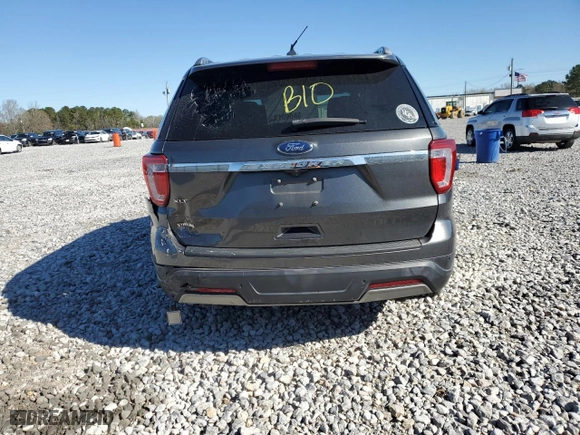 2019 Ford Explorer XLT with VIN 1FM5K7D82KGA57850, listed as a Copart auction lot 49382905 with 81,754 mi miles and Salvage Title. Bid and sale history available at carsss.com. Image 6.