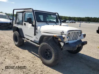 2003 Jeep Wrangler X with VIN 1J4FA39S13P311214, listed as a Copart auction lot 57345175 with 75,088 mi miles and Salvage title. Bid and sale history available at DreamBid. Image 4.