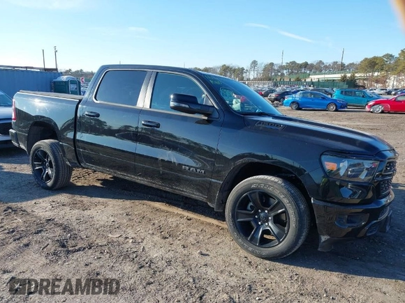 2023 Ram 1500 Big Horn with VIN 1C6SRFFT1PN660751, listed as a IAAI auction lot 41692496 with 30,215 mi miles and . Bid and sale history available at DreamBid. Image 1.