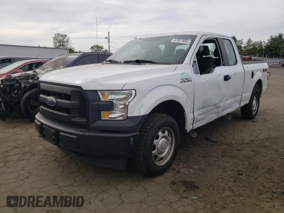 2017 Ford F-150 XL z VIN 1FTEX1E84HKD27782, wystawiony jako Copart lot #57917685 z przebiegiem 120 154 mil mil oraz Szkoda całkowita • Salvage title. Historia ofert i sprzedaży dostępna na DreamBid. Obrazek 1.