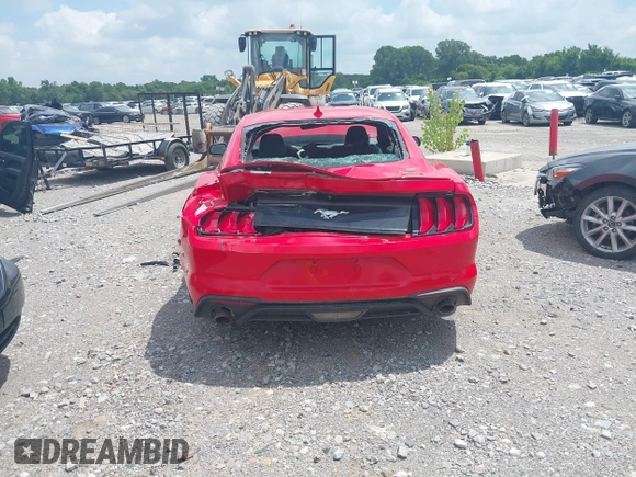 2022 Ford Mustang EcoBoost with VIN 1FA6P8TH1N5101991, listed as a IAAI auction lot 41575523 with 76,986 mi miles and . Bid and sale history available at DreamBid. Image 17.