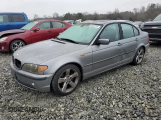 2004 BMW 3 Series 325i with VIN WBAEV33474KL63524, listed as a Copart auction lot 43437215 with 164,415 mi miles and Salvage Title. Bid and sale history available at carsss.com. Image 1.