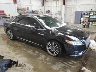 2017 Lincoln Continental Reserve with VIN 1LN6L9NP6H5612788, listed as a Copart auction lot 79948344 with 81,099 mi miles and Non Repairable. Bid and sale history available at carsss.com. Image 4.