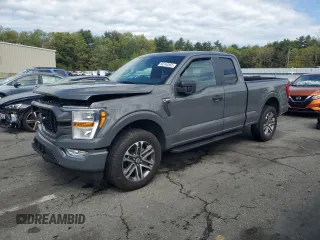 2021 Ford F-150 XL с VIN 1FTEX1EP2MKD18922, выставлен на аукционе Copart как лот 56143555 с пробегом 100 248 миль миль и Списание • Salvage title. История ставок и продаж доступна на DreamBid. Изображение 1.