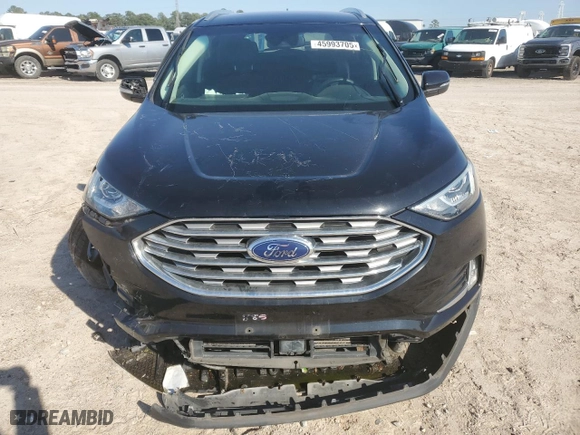 2019 Ford Edge SEL with VIN 2FMPK3J95KBB21210, listed as a Copart auction lot 45993705 with 106,365 mi miles and Salvage Title. Bid and sale history available at carsss.com. Image 5.