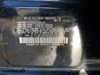 2015 Subaru Impreza Sedan Premium with VIN JF1GJAC66FH005317, listed as a Copart auction lot 49496935 with 162,848 mi miles and Salvage Title. Bid and sale history available at carsss.com. Image 13.