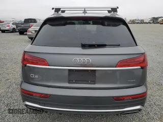 2022 Audi Q5 S line Premium Plus with VIN WA1EAAFY2N2077996, listed as a Copart auction lot 59636295 with 41,587 mi miles and Salvage title. Bid and sale history available at DreamBid. Image 6.