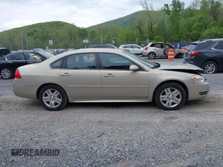 2012 Chevrolet Impala LT Fleet with VIN 2G1WG5E31C1197171, listed as a IAAI auction lot 42123791 with 98,862 mi miles and . Bid and sale history available at DreamBid. Image 13.