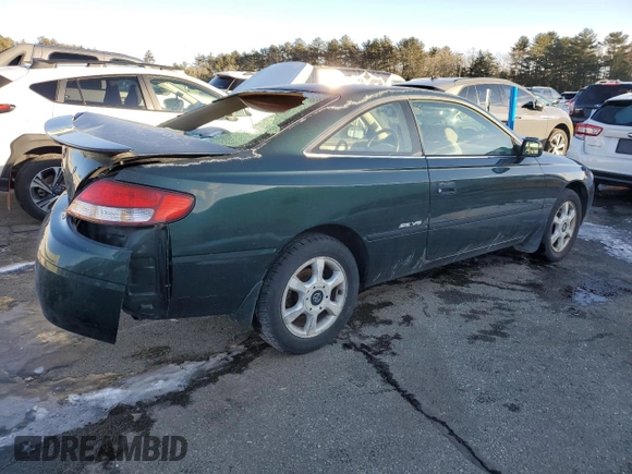 1999 Toyota Solara SE with VIN 2T1CF22P6XC256483, listed as a Copart auction lot 46165865 with 381,309 mi miles and Clean Title. Bid and sale history available at DreamBid. Image 3.