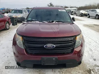 2015 Ford Utility Police Interceptor with VIN 1FM5K8AR7FGA57383, listed as a Copart auction lot 85609734 with 164,495 mi miles and Clean Title. Bid and sale history available at carsss.com. Image 5.