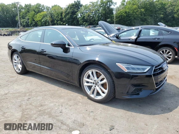 2022 Audi A7 z VIN WAUP2BF23NN057989, wystawiony jako Copart lot #67640184 z przebiegiem 26 739 mil mil oraz Szkoda całkowita • Salvage title. Historia ofert i sprzedaży dostępna na DreamBid. Obrazek 4.