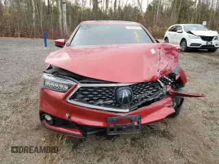 2020 Acura TLX w/A-Spec Pkg with VIN 19UUB3F62LA801635, listed as a Copart auction lot 79255494 with 64,464 mi miles and Salvage Title. Bid and sale history available at carsss.com. Image 5.
