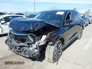2022 Acura MDX w/Technology Package with VIN 5J8YD9H43NL001430, listed as a IAAI auction lot 41653698 with 41,751 mi miles. Bid and sale history available at carsss.com. Image 6.