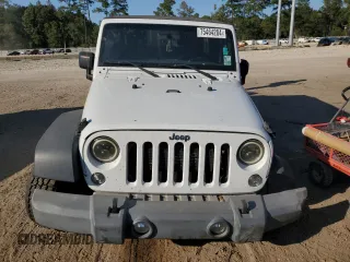 2018 Jeep Wrangler JK Unlimited Sport S with VIN 1C4BJWDG9JL876212, listed as a Copart auction lot 75464204 with 79,136 mi miles and Salvage Title. Bid and sale history available at carsss.com. Image 5.