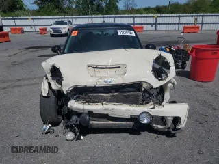 2008 MINI Hardtop S with VIN WMWMF73558TT89662, listed as a Copart auction lot 55200495 with Not Provided miles and Salvage Title. Bid and sale history available at DreamBid. Image 5.