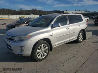 2013 Toyota Highlander Hybrid Limited with VIN JTEDC3EH2D2012763, listed as a Copart auction lot 46164135 with 252,478 mi miles and Salvage Title. Bid and sale history available at carsss.com. Image 1.