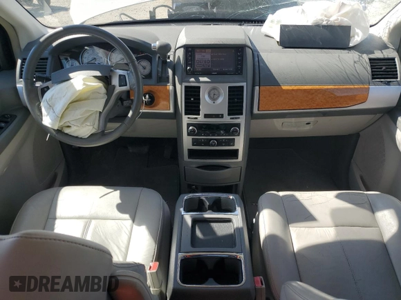 2010 Chrysler Town & Country Limited with VIN 2A4RR7DXXAR398851, listed as a Copart auction lot 50356105 with 181,565 mi miles and Salvage Title. Bid and sale history available at carsss.com. Image 8.