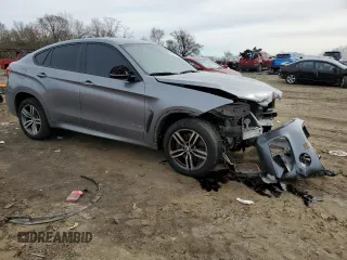 2017 BMW X6 z VIN 5UXKU6C30H0W38698, wystawiony jako Copart lot #45477434 z przebiegiem 65 134 mil mil oraz . Historia ofert i sprzedaży dostępna na DreamBid. Obrazek 4.