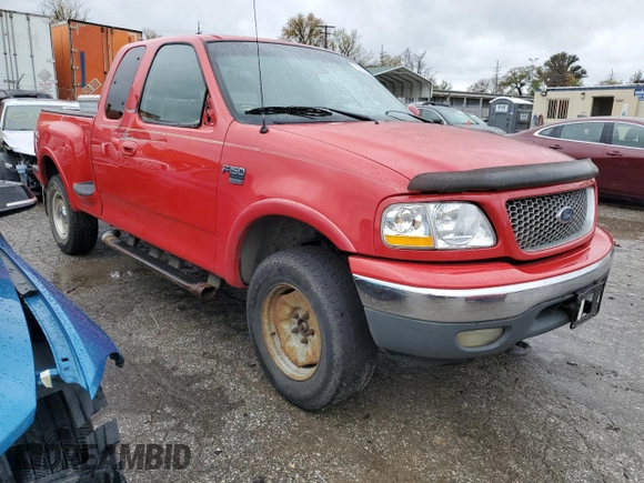 2001 Ford F-150 XL z VIN 1FTRX08L91KF90321, wystawiony jako Copart lot #79450044 z przebiegiem 320 953 mil mil oraz Czysty tytuł • Clean title. Historia ofert i sprzedaży dostępna na DreamBid. Obrazek 4.