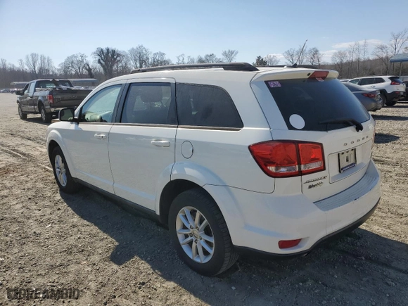 2014 Dodge Journey SXT with VIN 3C4PDCBG9ET107976, listed as a Copart auction lot 46161395 with 256,964 mi miles and Salvage Title. Bid and sale history available at carsss.com. Image 2.
