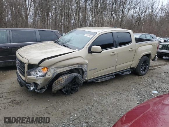 2022 GMC Canyon 4WD Elevation z VIN 1GTG6CEN5N1133194, wystawiony jako Copart lot #44592825 z przebiegiem 33 617 mil mil oraz Szkoda całkowita • Salvage title. Historia ofert i sprzedaży dostępna na DreamBid. Obrazek 1.