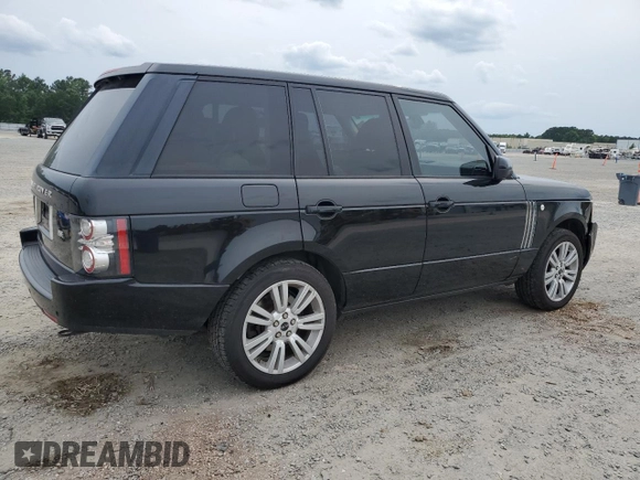 2012 Land Rover Range Rover HSE Lux with VIN SALMF1D41CA377298, listed as a Copart auction lot 59918475 with 127,905 mi miles and Salvage title. Bid and sale history available at DreamBid. Image 3.