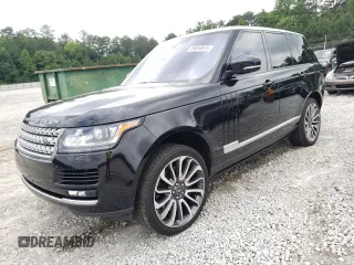 2016 Land Rover Range Rover Supercharged with VIN SALGS2EF9GA276529, listed as a Copart auction lot 59654875 with 100,379 mi miles and Salvage title. Bid and sale history available at DreamBid. Image 1.