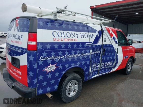 2021 Chevrolet Express Cargo with VIN 1GCWGAFP6M1200316, listed as a IAAI auction lot 41943291 with 87,299 mi miles and . Bid and sale history available at DreamBid. Image 6.