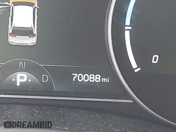 2019 Kia Niro EV EX Premium with VIN KNDCE3LG2K5019941, listed as a IAAI auction lot 41502482 with 70,088 mi miles. Bid and sale history available at carsss.com. Image 16.