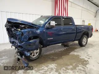 2024 Ram 2500 Laramie with VIN 3C6UR5FJ3RG351408, listed as a Copart auction lot 46091255 with 6,191 mi miles and Salvage Title. Bid and sale history available at carsss.com. Image 1.