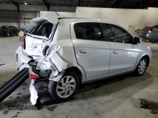 2022 Mitsubishi Mirage ES z VIN ML32AUHJ8NH002634, wystawiony jako Copart lot #56574815 z przebiegiem 15 036 mil mil oraz Nie do naprawy. Historia ofert i sprzedaży dostępna na DreamBid. Obrazek 3.