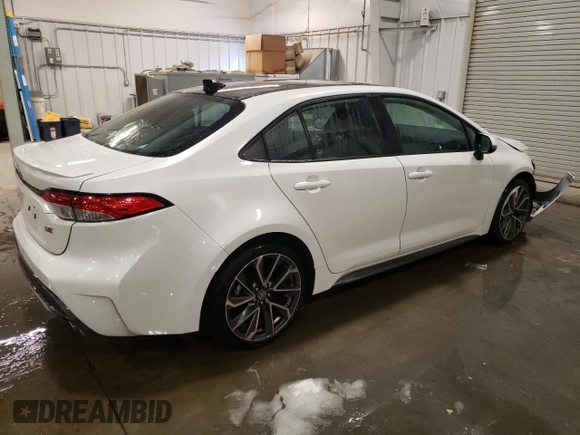 2021 Toyota Corolla SE with VIN 5YFP4MCE2MP074176, listed as a Copart auction lot 44899795 with 69,400 mi miles and Salvage Title. Bid and sale history available at DreamBid. Image 3.