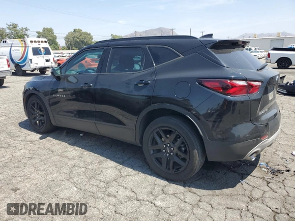 2019 Chevrolet Blazer with VIN 3GNKBHRS6KS658690, listed as a Copart auction lot 60272635 with 128,450 mi miles and Salvage title. Bid and sale history available at DreamBid. Image 2.