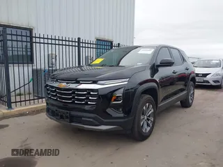 2025 Chevrolet Equinox FWD LT with VIN 3GNAXHEG6SL133072, listed as a IAAI auction lot 41918881 with 5,354 mi miles and . Bid and sale history available at DreamBid. Image 2.