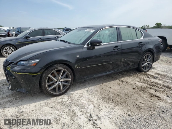 2017 Lexus GS 350 with VIN JTHCZ1BLXHA007106, listed as a Copart auction lot 60159025 with Not provided miles and Salvage title. Bid and sale history available at DreamBid. Image 1.