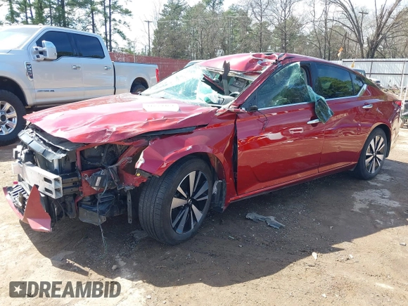 2019 Nissan Altima 2.5 SV with VIN 1N4BL4DV9KC218782, listed as a IAAI auction lot 41679464 with 112,195 mi miles. Bid and sale history available at carsss.com. Image 2.