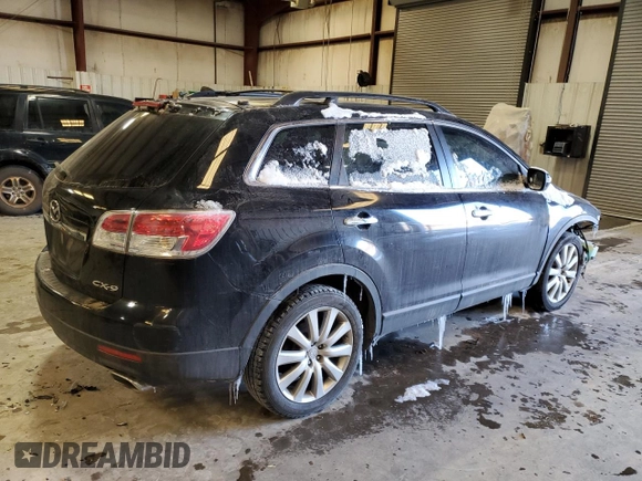 2008 Mazda CX-9 Sport with VIN JM3TB28A880162381, listed as a Copart auction lot 45587605 with 283,972 mi miles and Salvage Title. Bid and sale history available at DreamBid. Image 3.