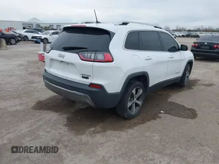 2019 Jeep Cherokee Limited with VIN 1C4PJLDB4KD346296, listed as a IAAI auction lot 41364345 with 171,855 mi miles and . Bid and sale history available at DreamBid. Image 4.