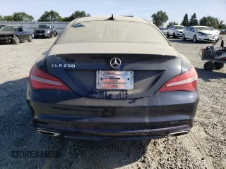 2018 Mercedes-Benz CLA 250 with VIN WDDSJ4EB9JN513510, listed as a Copart auction lot 61871585 with 124,877 mi miles and Clean title. Bid and sale history available at DreamBid. Image 6.