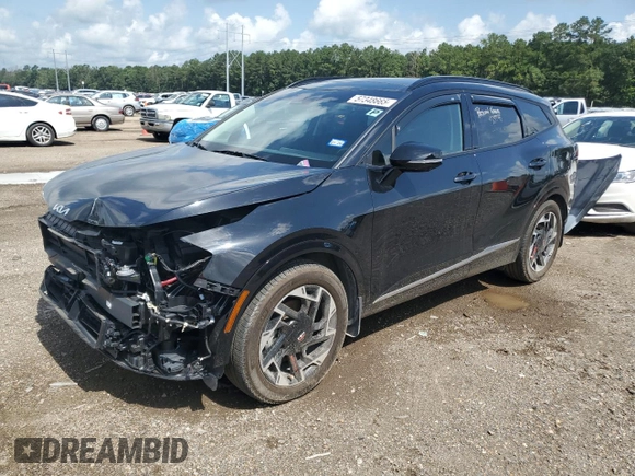 2023 Kia Sportage SX-Prestige with VIN 5XYK53AF8PG104724, listed as a Copart auction lot 57348665 with 17,845 mi miles and Salvage title. Bid and sale history available at DreamBid. Image 1.