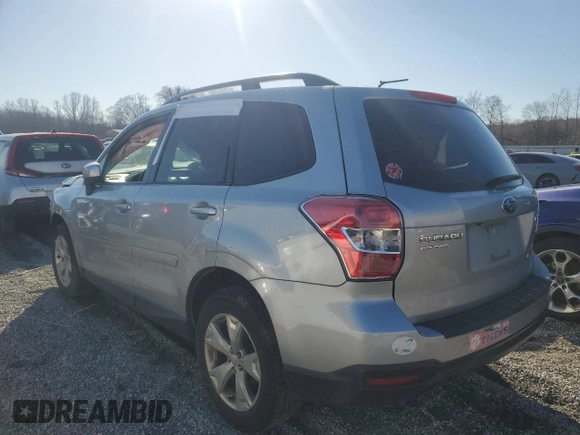 2015 Subaru Forester 2.5i Premium with VIN JF2SJADC6FH536091, listed as a Copart auction lot 48711845 with 99,594 mi miles and Salvage Title. Bid and sale history available at carsss.com. Image 2.