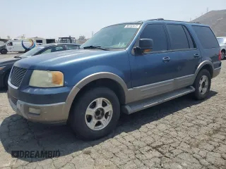 2003 Ford Expedition Eddie Bauer z VIN 1FMRU17W73LC44240, wystawiony jako Copart lot #58763475 z przebiegiem 269 202 mil mil oraz Szkoda całkowita • Salvage title. Historia ofert i sprzedaży dostępna na DreamBid. Obrazek 1.