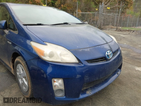 2010 Toyota Prius II with VIN JTDKN3DU3A0122524, listed as a IAAI auction lot 41960254 with 214,195 mi miles and . Bid and sale history available at DreamBid. Image 6.