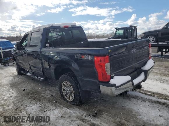 2021 Ford Super Duty F-250 SRW XL with VIN 1FT7W2B62MEC28732, listed as a Copart auction lot 44307565 with 124,653 mi miles and Salvage Title. Bid and sale history available at carsss.com. Image 2.