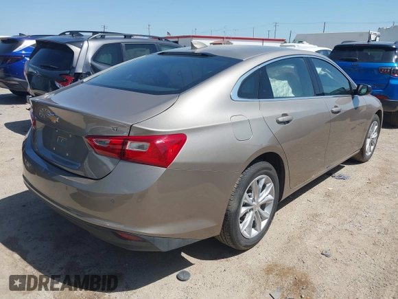 2025 Chevrolet Malibu LT with VIN 1G1ZD5ST7SF117955, listed as a IAAI auction lot 42021225 with 15,346 mi miles and . Bid and sale history available at DreamBid. Image 4.