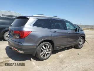 2016 Honda Pilot Touring with VIN 5FNYF6H98GB119708, listed as a Copart auction lot 48964525 with 45,448 mi miles and Salvage Title. Bid and sale history available at carsss.com. Image 3.