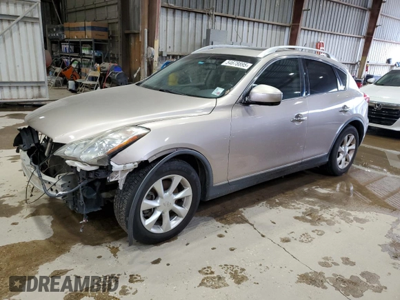 2010 Infiniti EX Journey with VIN JN1AJ0HP6AM701657, listed as a Copart auction lot 54678895 with 187,888 mi miles and Clean Title. Bid and sale history available at carsss.com. Image 1.