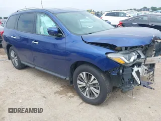 2017 Nissan Pathfinder Platinum with VIN 5N1DR2MM8HC643220, listed as a IAAI auction lot 42419397 with 94,735 mi miles and . Bid and sale history available at DreamBid. Image 1.